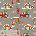 Weihnachtstraktor - Eigenproduktion - French Terry