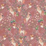 Einhorn in der Blumenwelt