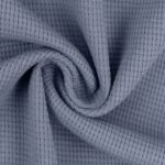 Waffeljersey UNI - rauchblau_258