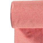 Bündchen RINGEL glatt - Rot