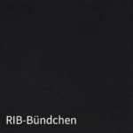 Bündchen RIB - GOTS - black