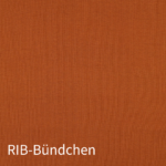 Bündchen RIB - GOTS - brique