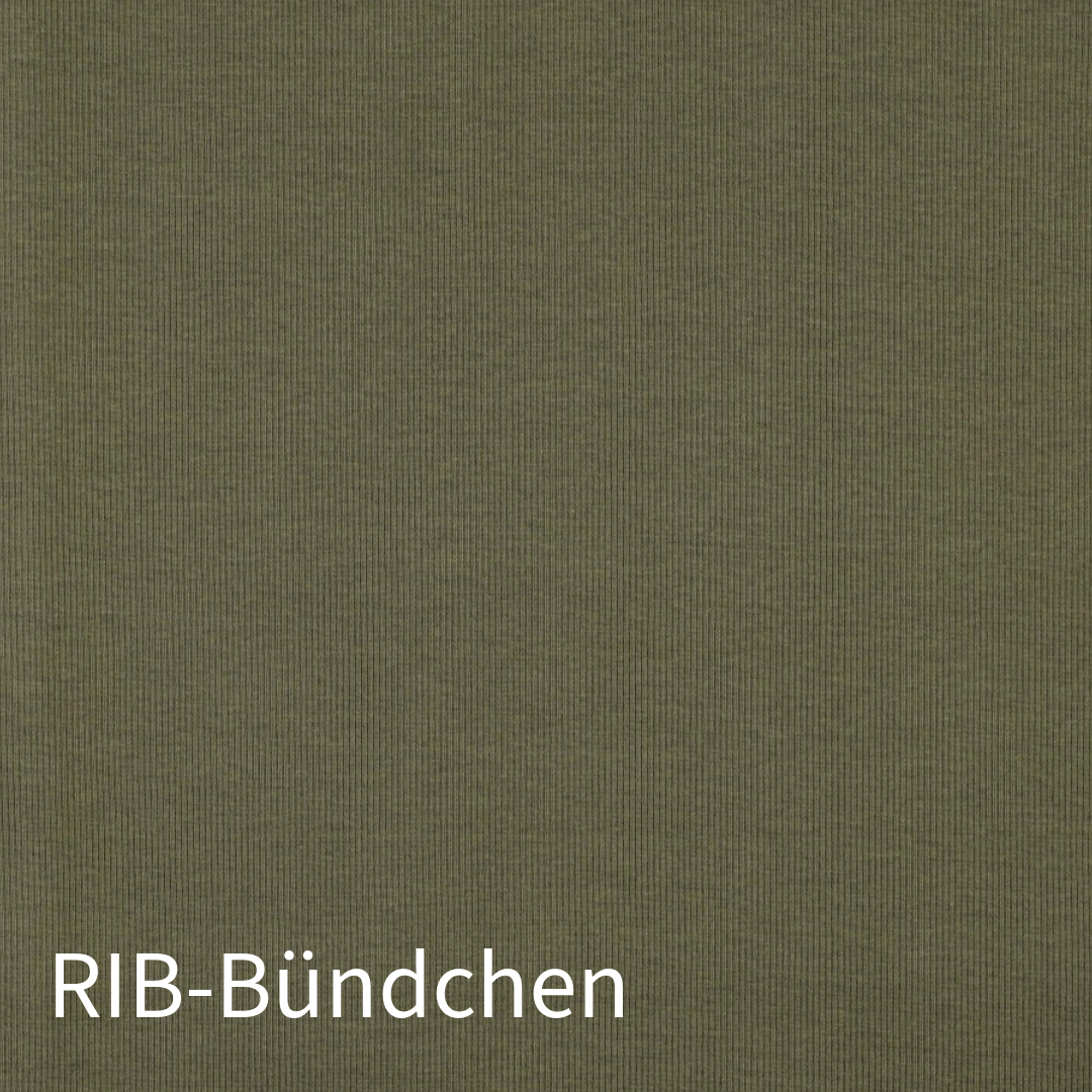 Unbenannt(25) Bündchen RIB - GOTS - army green – Bild 1