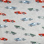 Rennauto - grey melange