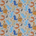 Dinoplausch - grey melange