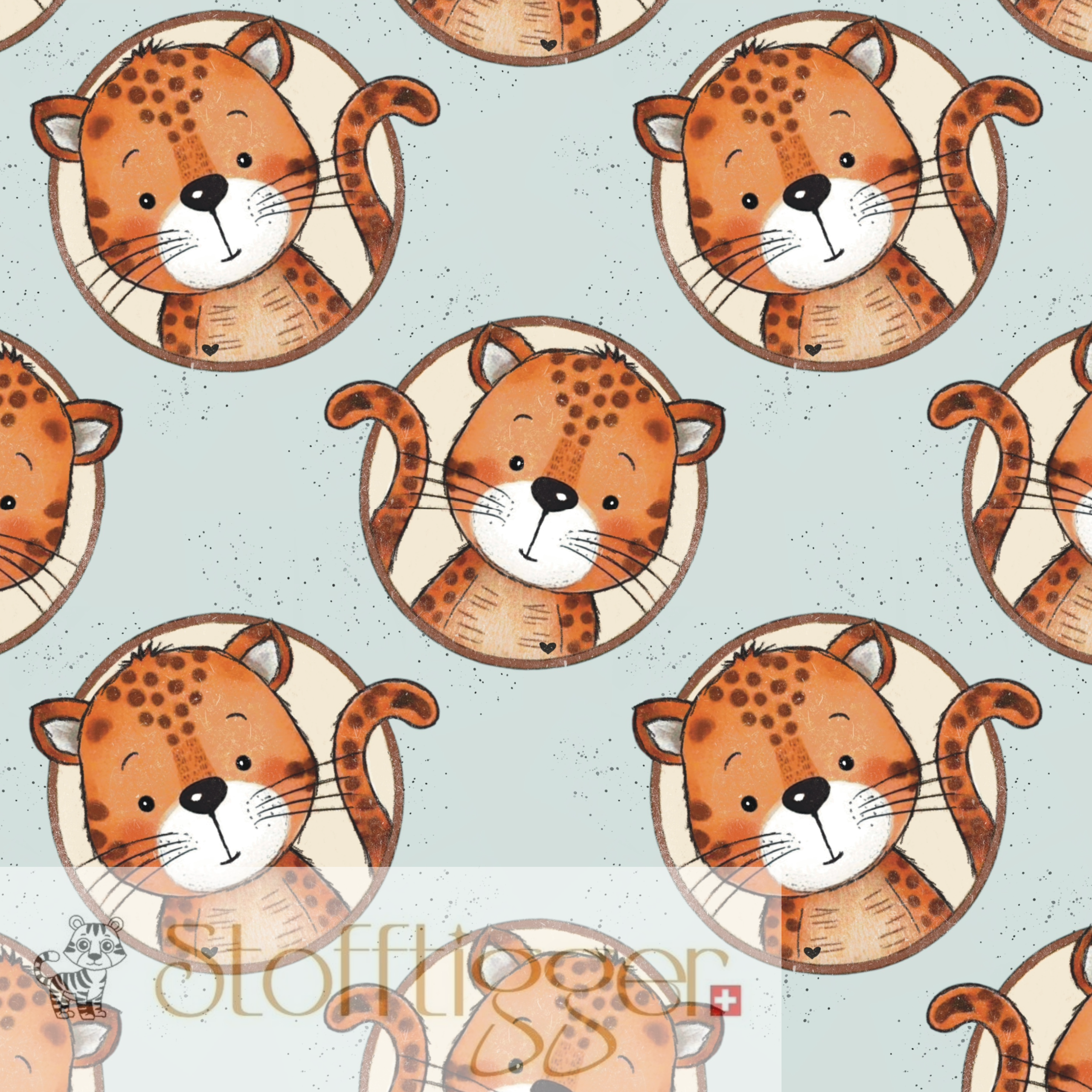 Unbenannt(6) Kleine Tiggerli- French Terry – Bild 1