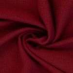 Waffeljersey UNI - burgundy_339