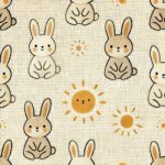 Baby Hase an der Sonne
