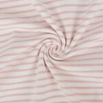 Jersey Streifen - rose