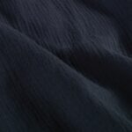 Musselin Uni - Marine