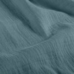 Musselin Uni - Aqua