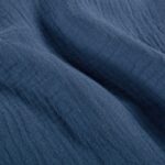 Musselin Uni - Indigo