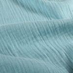 Musselin Uni - Hell Indigo