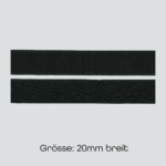 Klettband - Haken und Plüsch - 20mm