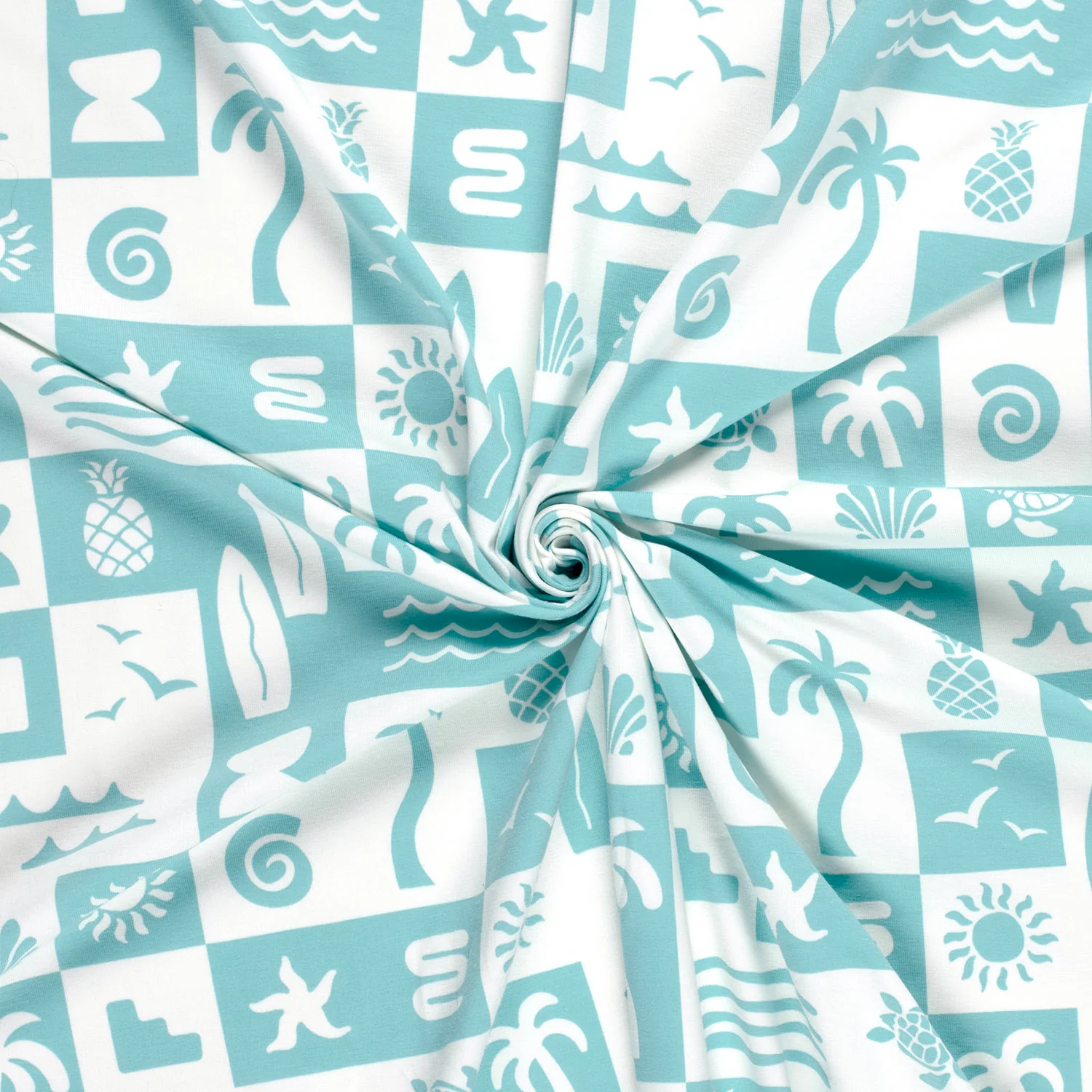 Strandzeit Wollweiss Sommerstimmung PUR – Bild 1