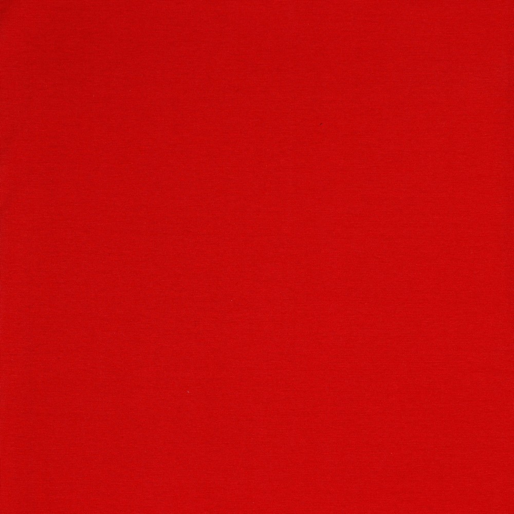 1000-034-BD-22 Jersey Uni - Tomato - GOTS – Bild 1