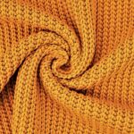 Strickstoff - Baumwolle - Gelb