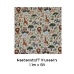 Restenstoff Musselin