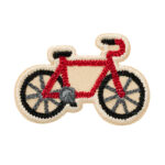 Applikation, Patch, Bügelbild: Fahrrad