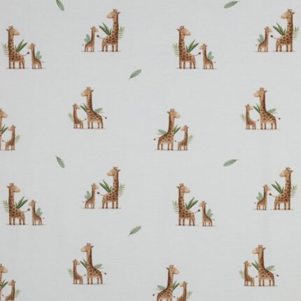 Der kleine Giraffe mit Mama