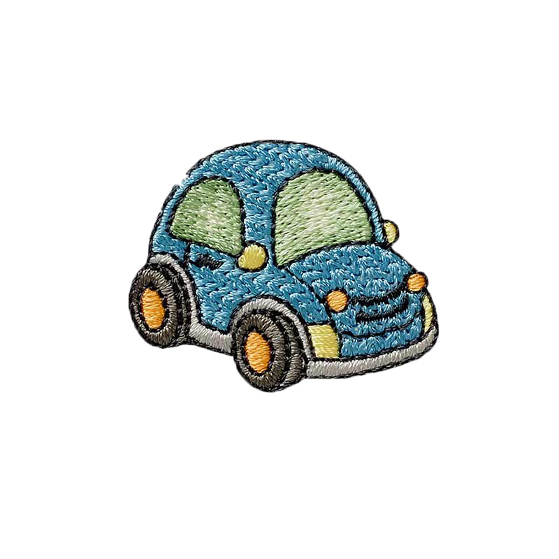 06521 PC Applikation, Patch, Bügelbild: Auto Spielzeug – Bild 1