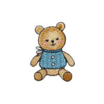 Applikation, Patch, Bügelbild: Bär Spielzeug