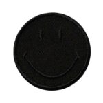 Applikation, Patch, Bügelbild: Smiley© Schwarz