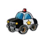 Applikation, Patch, Bügelbild: Polizeiauto