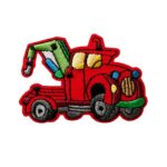 Applikation, Patch, Bügelbild: Abschlepper