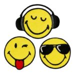 Applikation, Patch, Aufbügler: Smiley© Cool