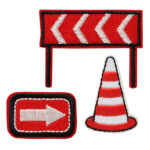 Applikation, Patch, Bügelbild: Create Baustelle
