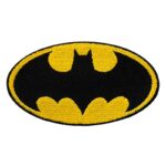 Applikation, Patch, Bügelbild: Batman© Logo