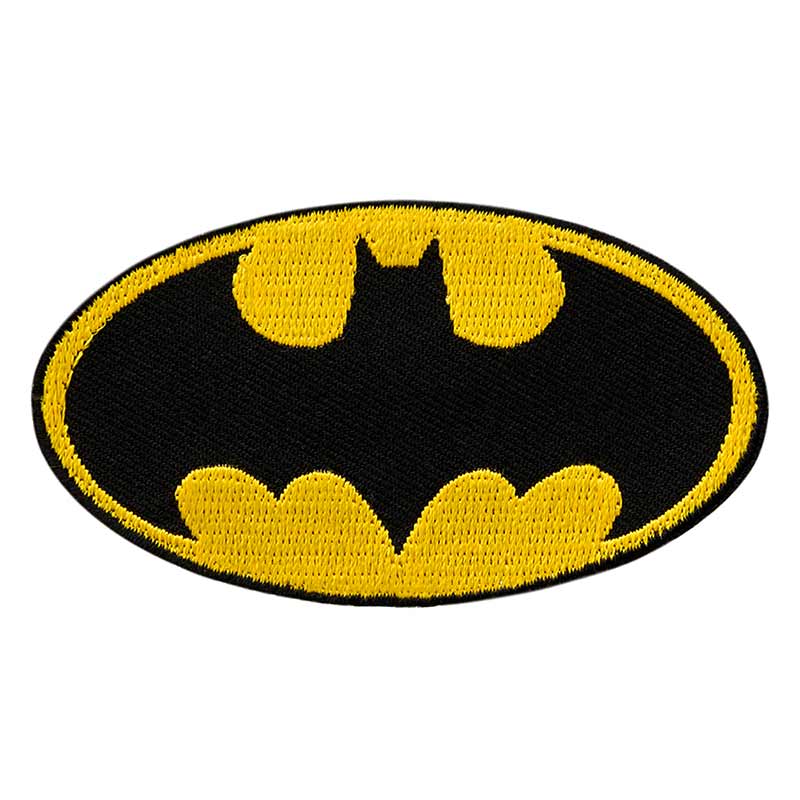16035 Applikation, Patch, Bügelbild: Batman© Logo – Bild 1