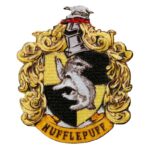 Applikation, Patch, Aufbügler: Harry Potter© Hufflepuff Wappen