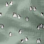 kleine Pinguine - double gauze