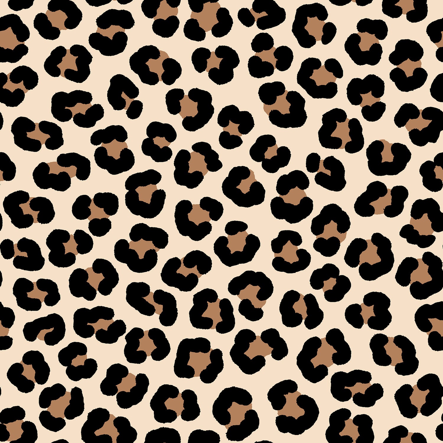 Panter Leoparden Beige – Bild 1