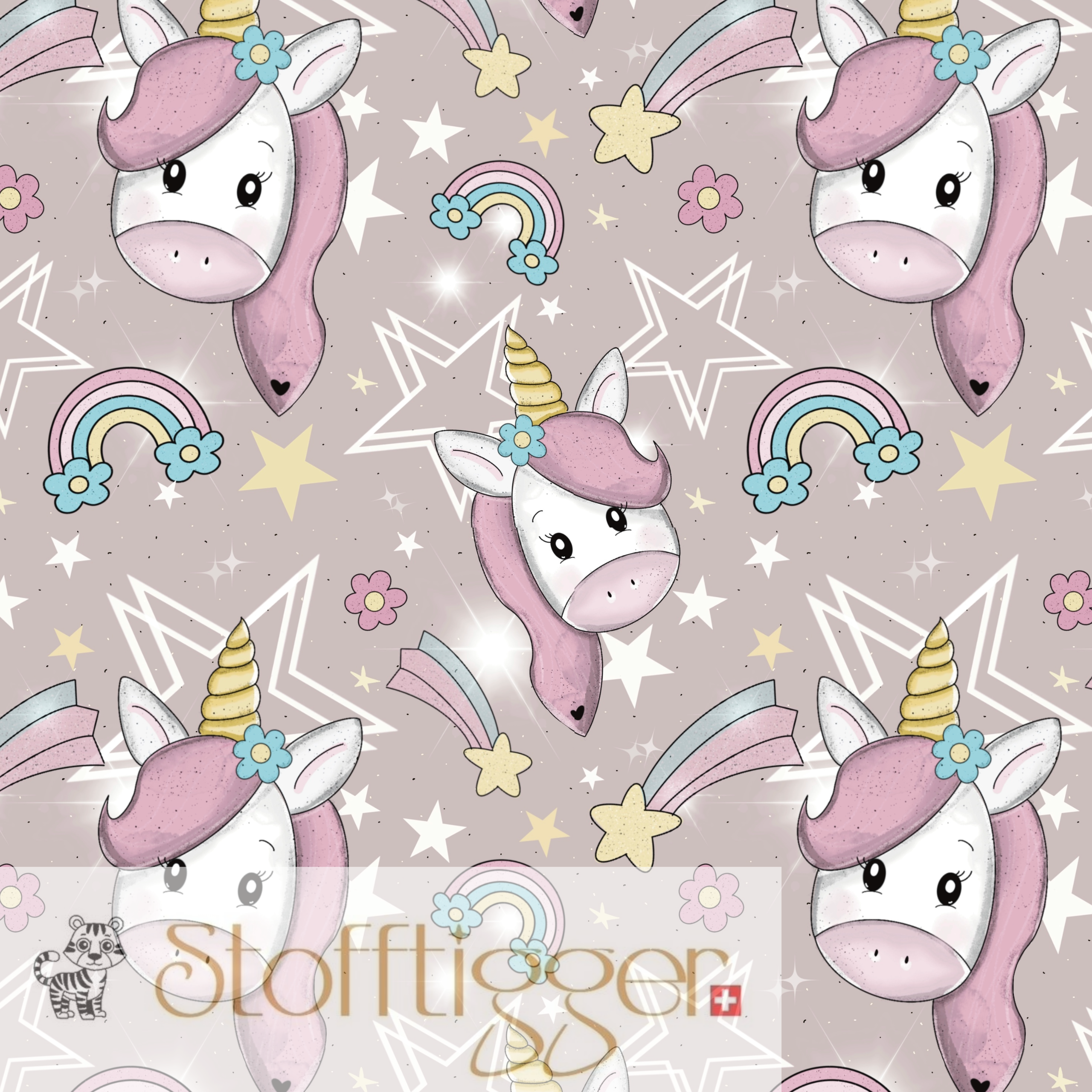 Unbenannt-2 (13) Einhorn Magic - Jersey – Bild 1