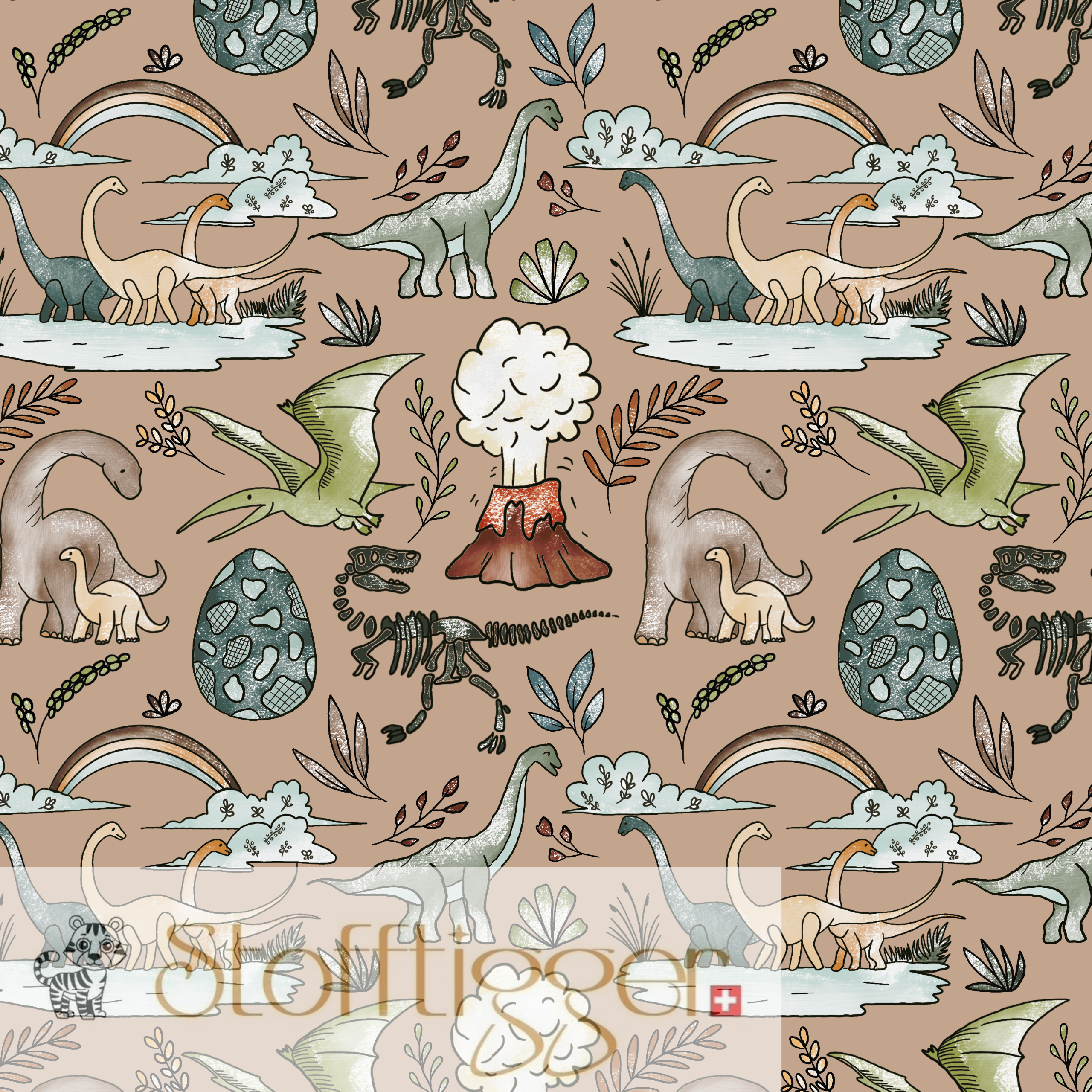 Unbenannt-2 (5) Die grosse Dino-Welt - Eigenproduktion - Jersey – Bild 1