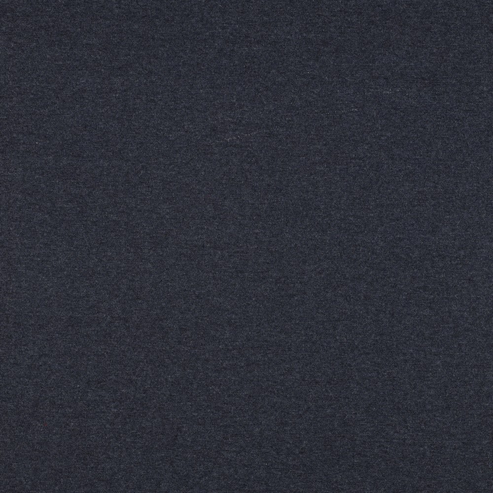 asdfasdfsadfsdf Bündchen glatt Melange - GOTS - Navy – Bild 1