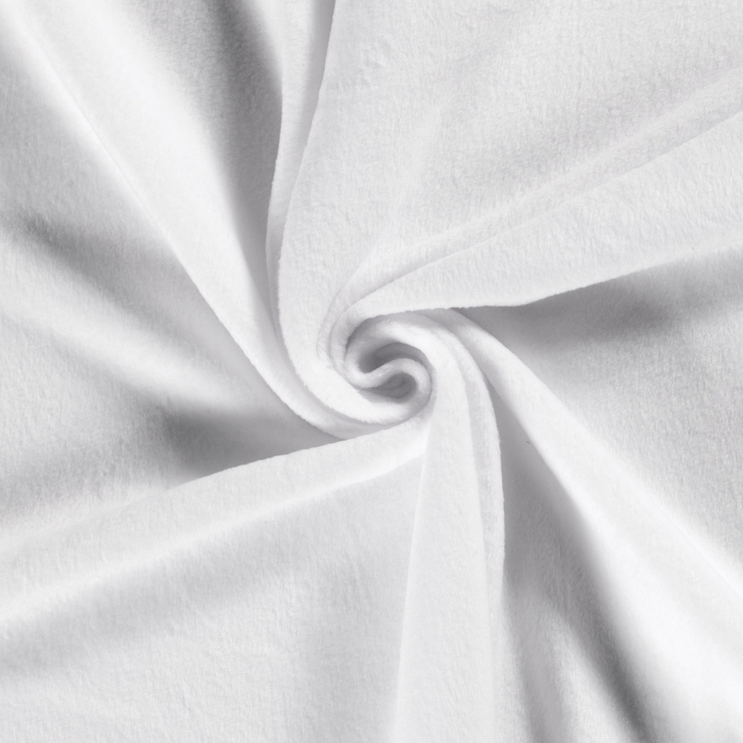 Fleece_weiss Polarfleece - weiss – Bild 1