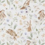 Hase in der Natur unterwegs