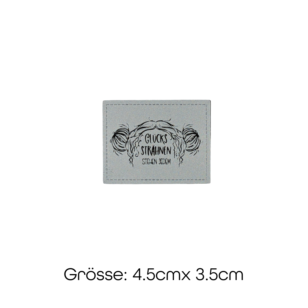 Unbenannt-3 (10) Glücks Strähnen stehen jedem - Reflektor Label – Bild 1