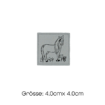 Haflinger Pferd - Reflektor Label