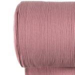 Bündchen RIB Alt Rosa - 3x3