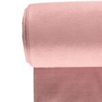 Bündchen RIB Alt Rosa - 2x2