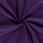 Baumwolle Uni - aubergine