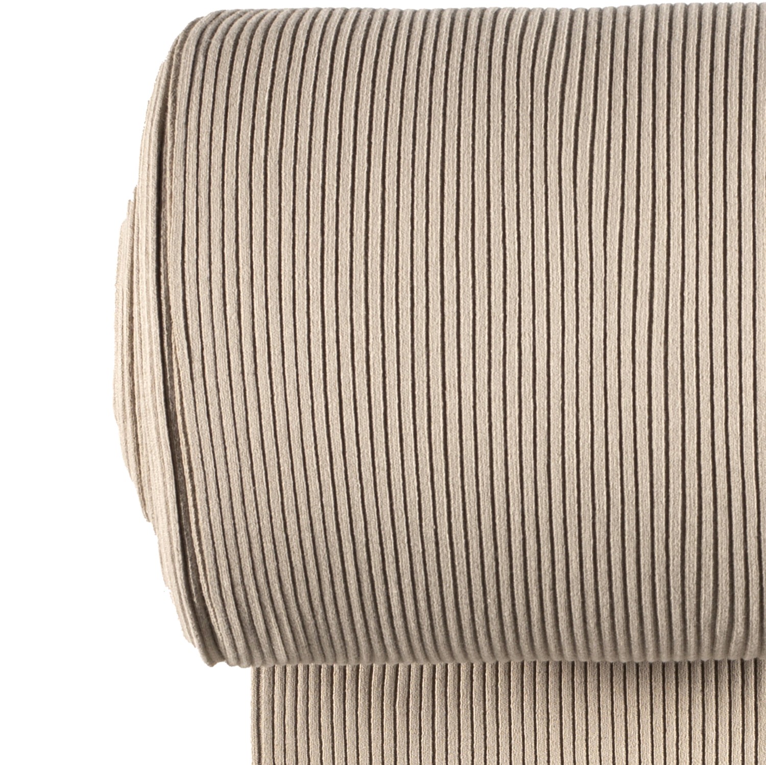 Beige_052 Bündchen RIB Beige - 3x3 – Bild 1