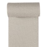 Bündchen RINGEL glatt - Braun/Taupe