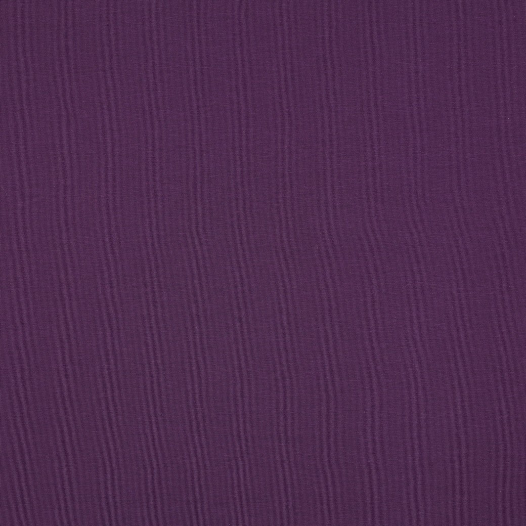 blue Bündchen glatt - GOTS - Shadow Purple – Bild 1