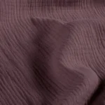 Musselin Uni - Dunkel Mauve